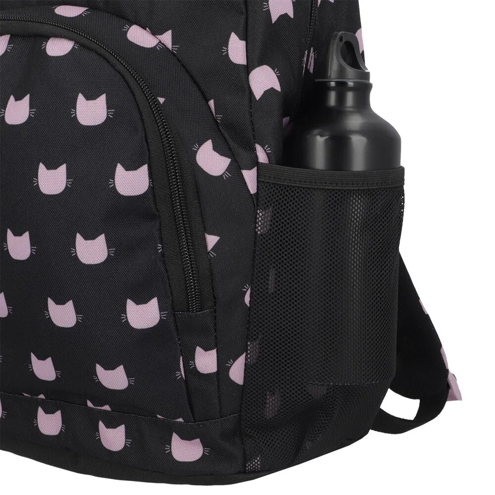 Multipack 5XT Mochila Niña Xtrem Gatos Negro
