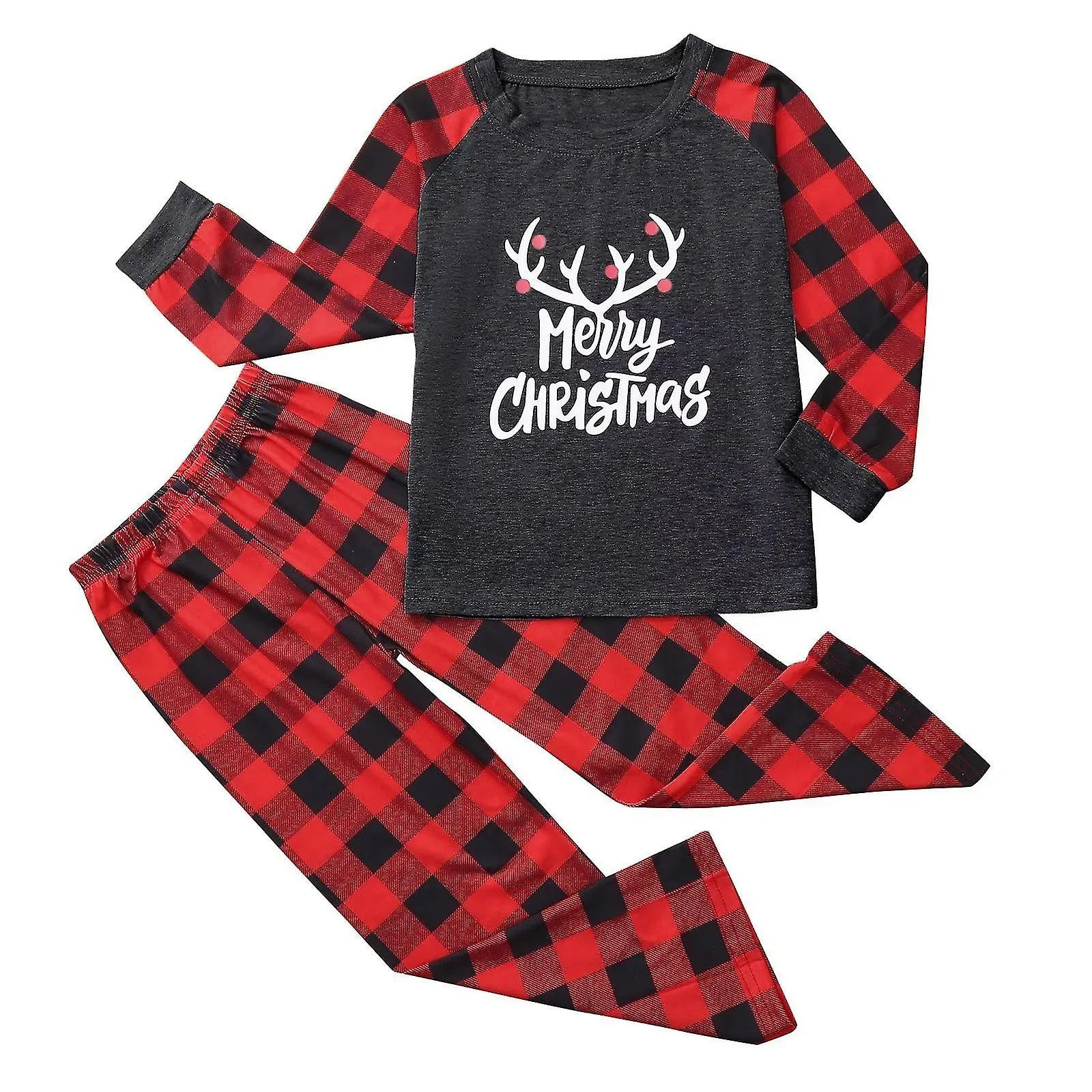 Navidad Pjs Adultos Niños Bebé Navidad Ropa de noche familiar Pijamas a juego Regalo