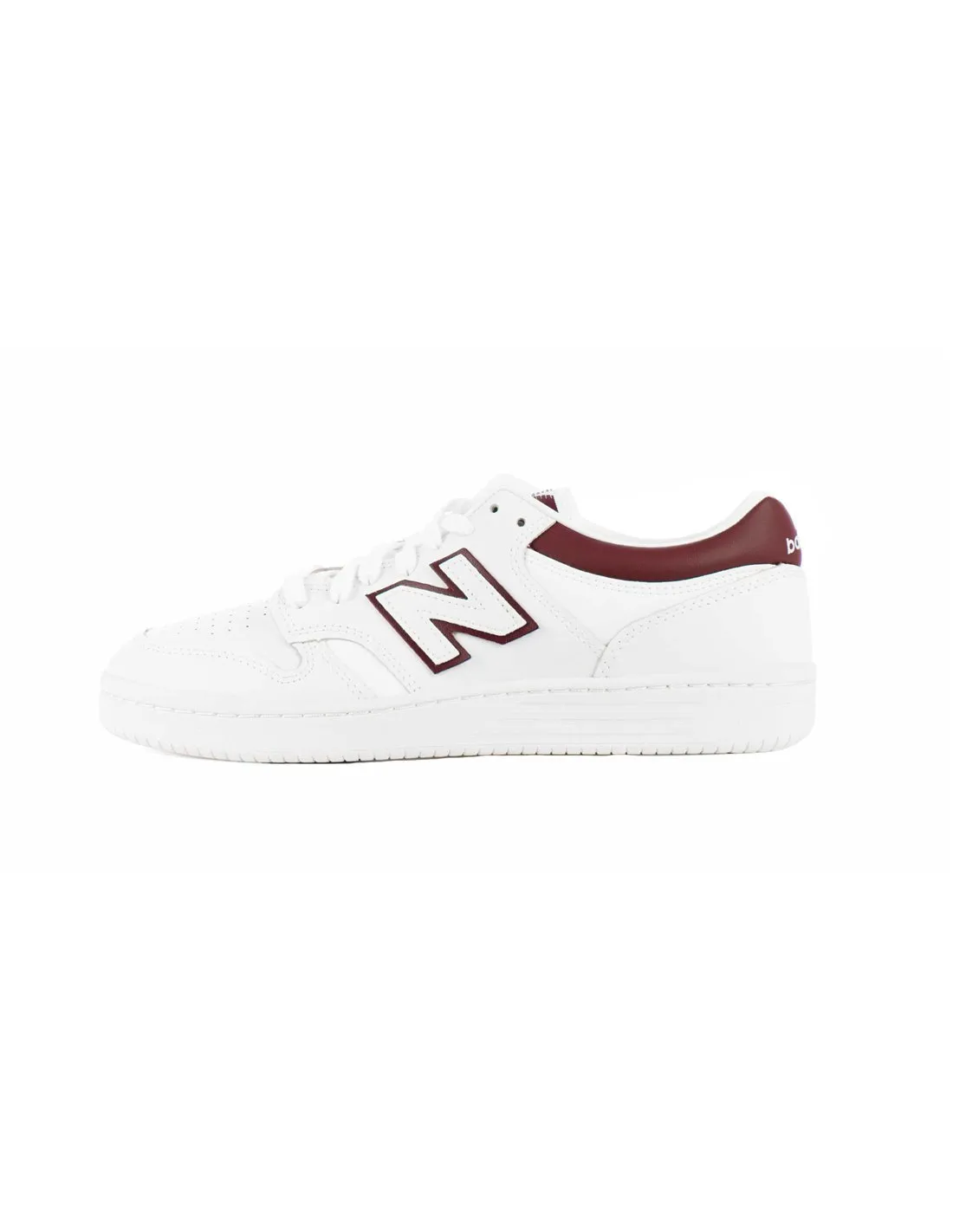 NEW BALANCE  ZAPATILLAS BLANCO Y BURDEOS BB 480 LDB HOMBRE