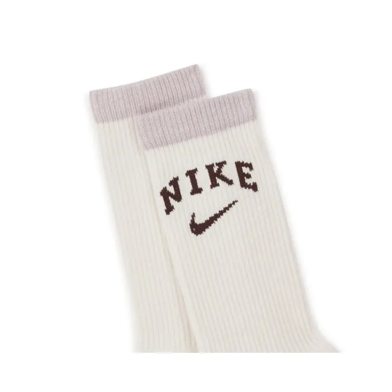 Nike Chaussette Haute Grège