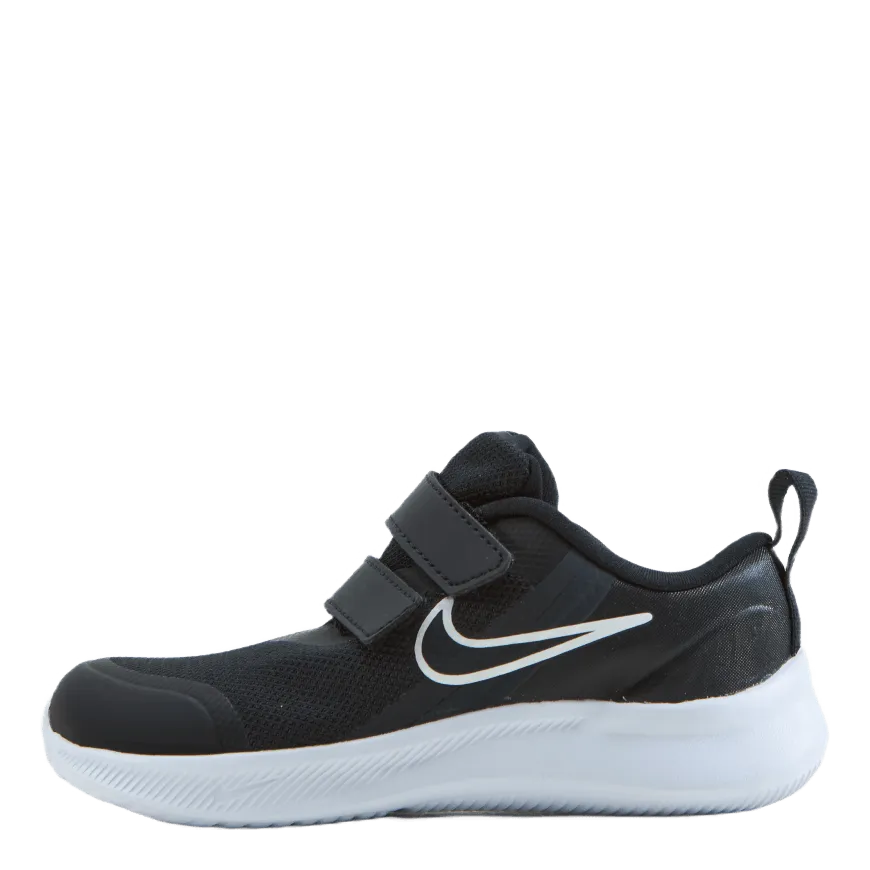 NIKE STAR RUNNER 3 BABY/TODDLER SHOES BLACK/DK SMOKE GREYDK SMOKE GREY