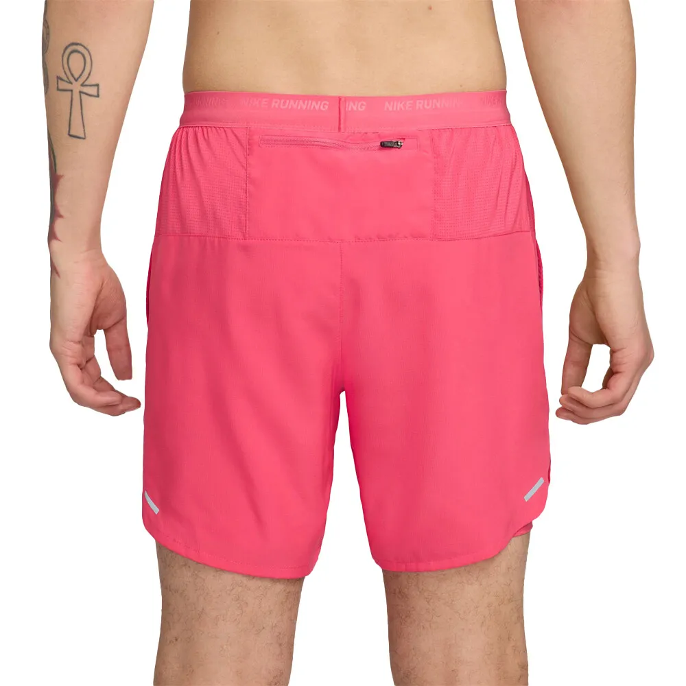 NIKE STRIDE DRIFIT 7 PULGADA 2 EN 1 PANTALONES CORTOS RUNNING  FA24