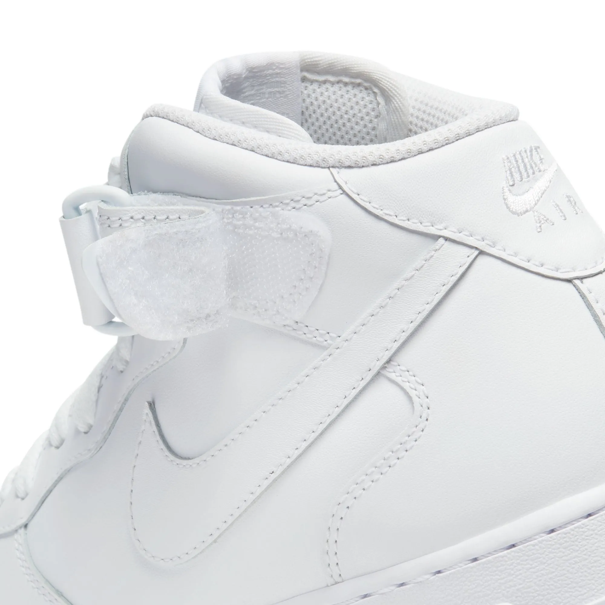 NIKE WOMEN AIR FORCE 1 '07 MID WHITE/WHITEWHITE