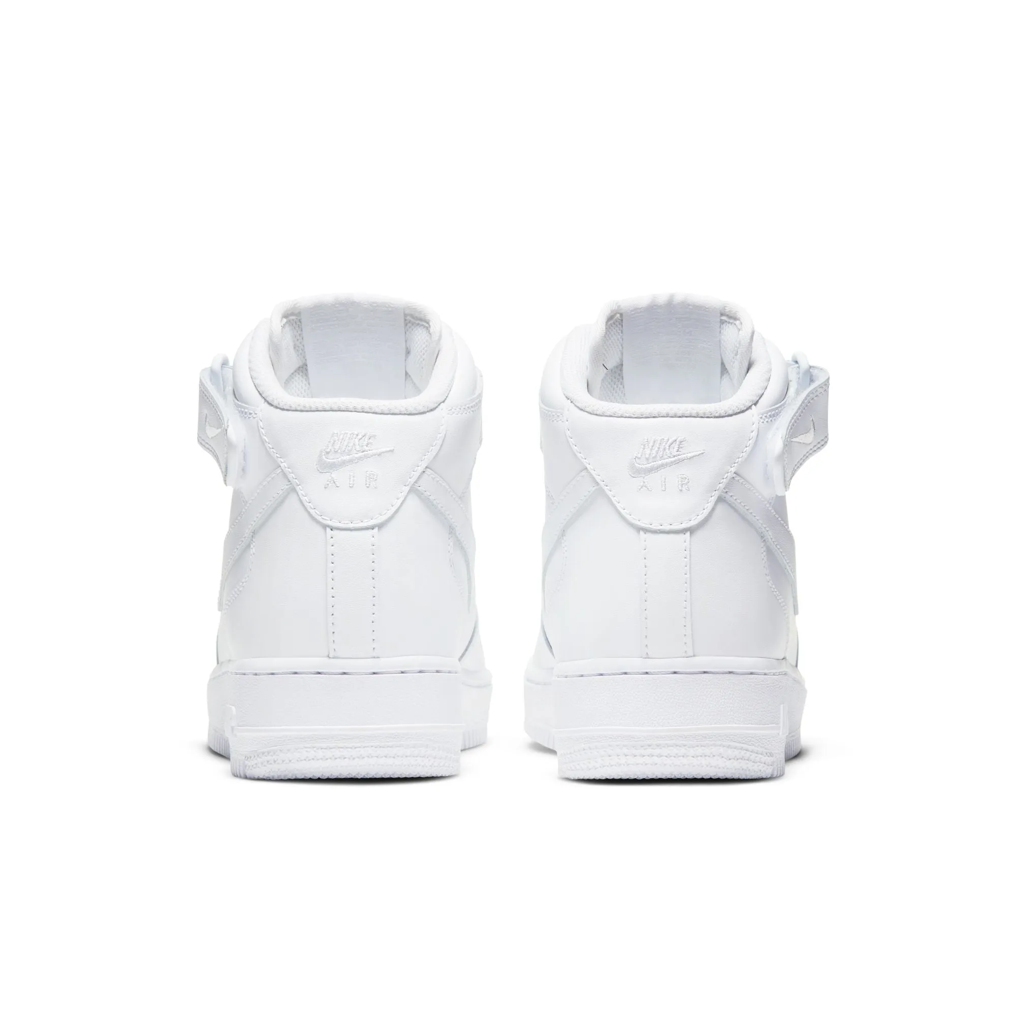 NIKE WOMEN AIR FORCE 1 '07 MID WHITE/WHITEWHITE