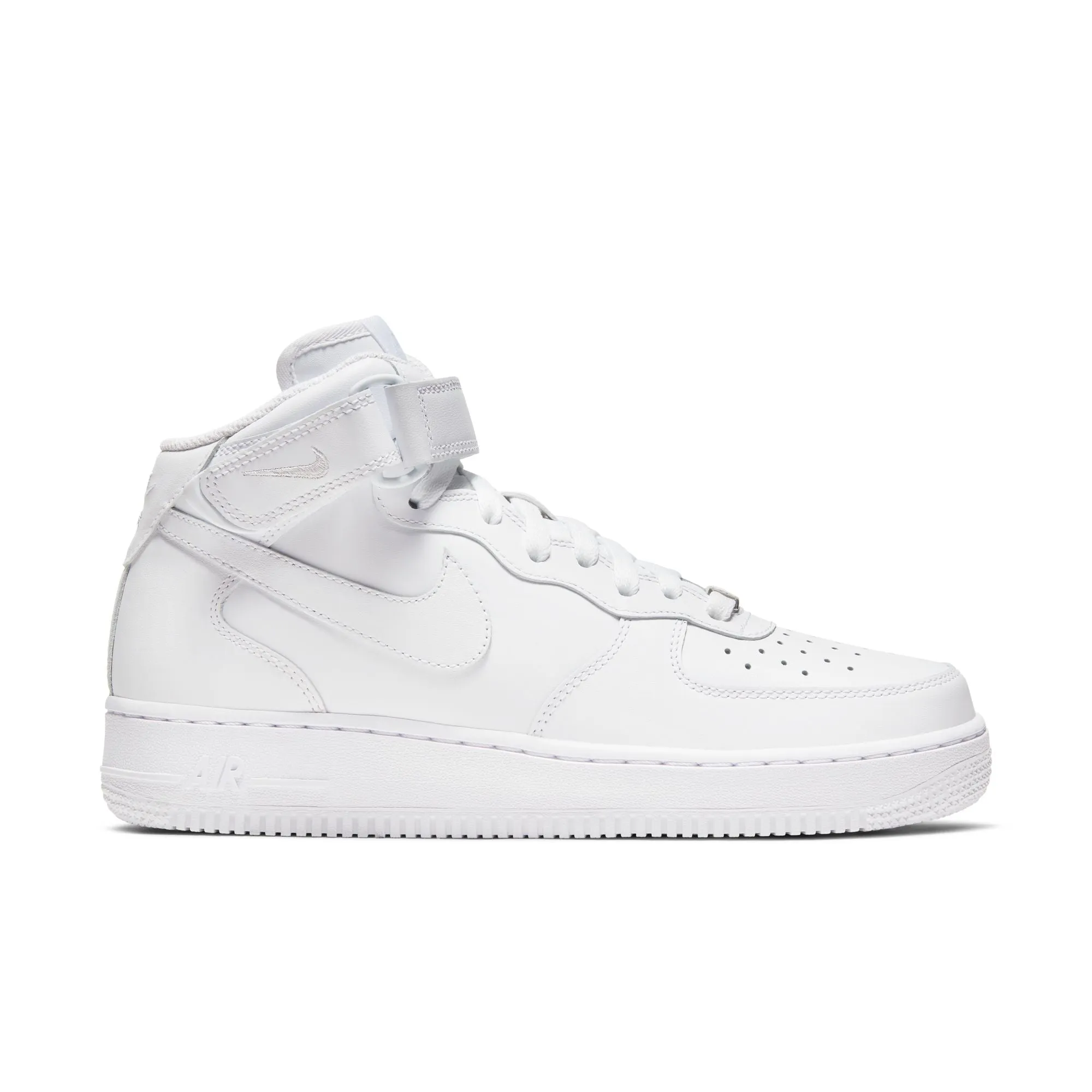 NIKE WOMEN AIR FORCE 1 '07 MID WHITE/WHITEWHITE