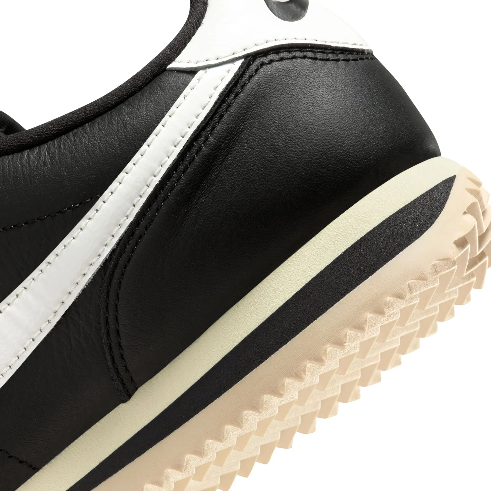 Nike Women Cortez 23 Premium Black and Sail