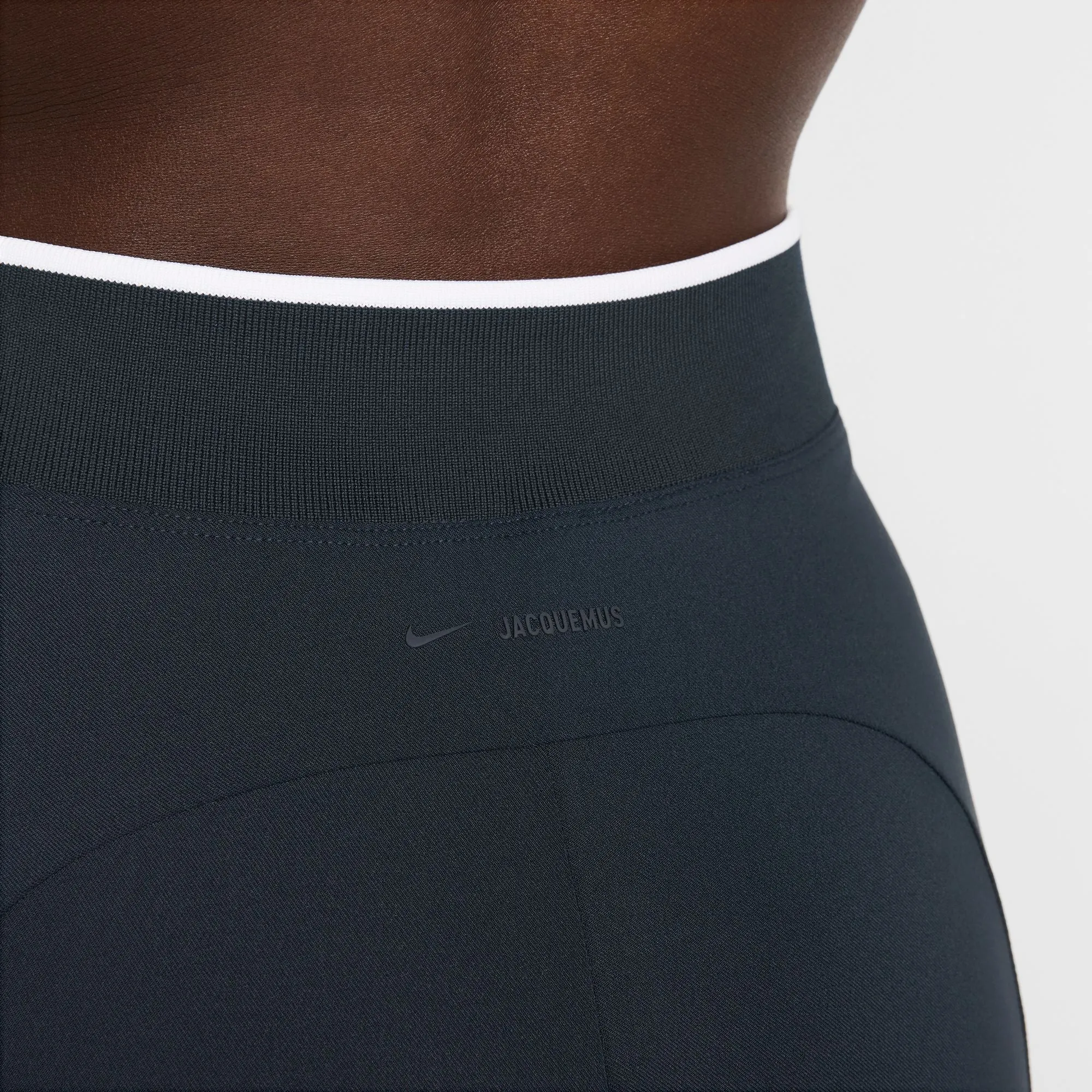 Nike X Jacquemus Women Long Skirt Dark Obsidian/White
