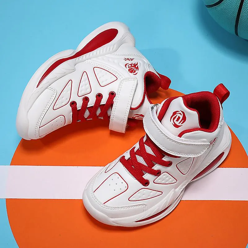 Niños Niñas Zapatos de baloncesto Zapatillas deportivas para niños Zapatos deportivos transpirables 5088