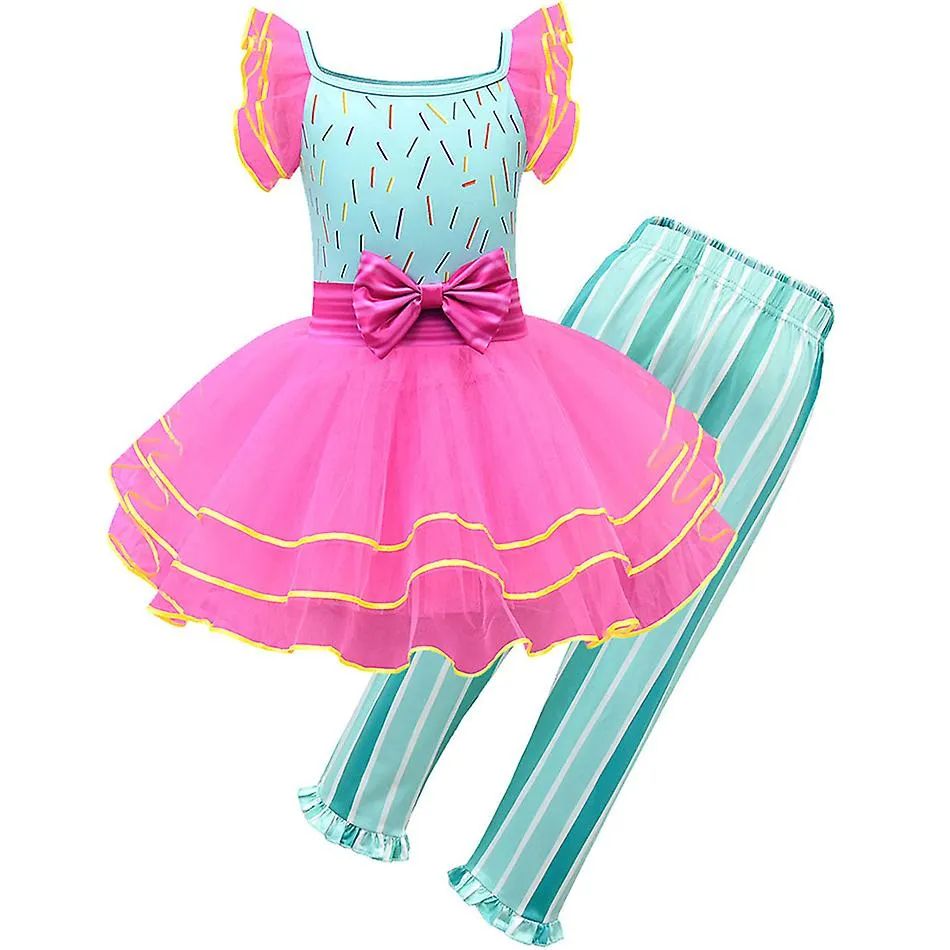 Niños Niño Fancy Nancy Vestido Collar Fiesta Halloween Ropa Princesa Set Tutu Vestido Infante Toddler Girls Outfit 2023