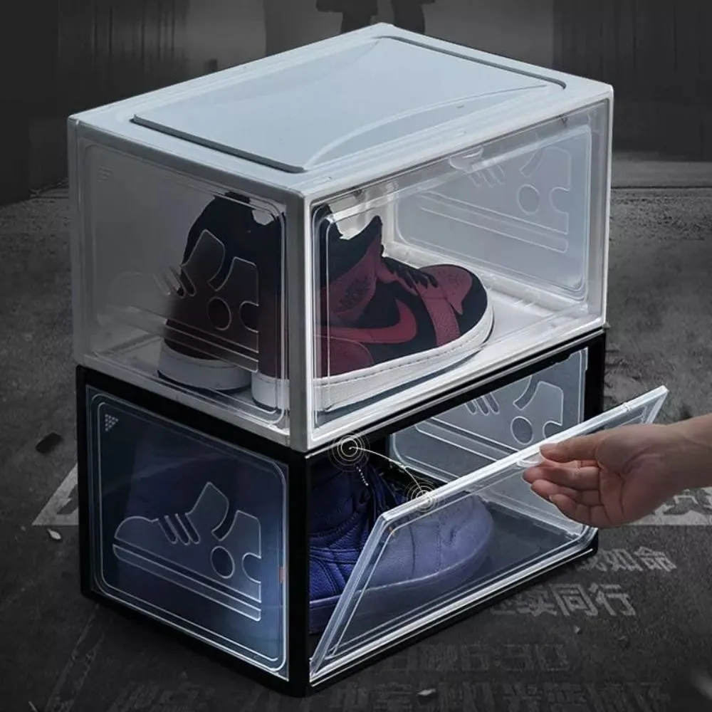 Organizador Apilable para Zapatillas Caja para Dormitorio Blanco U498