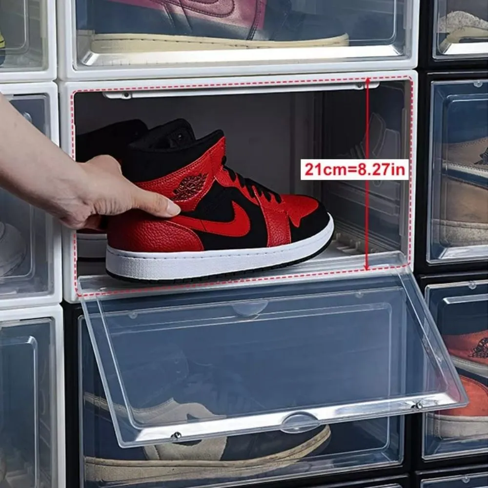 Organizador Apilable para Zapatillas Caja para Dormitorio Blanco U498
