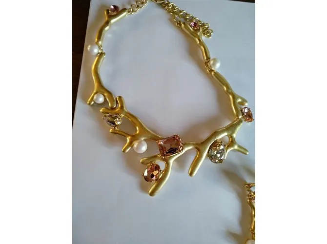 Oscar de la Renta Conjuntos de joyería Rosa 