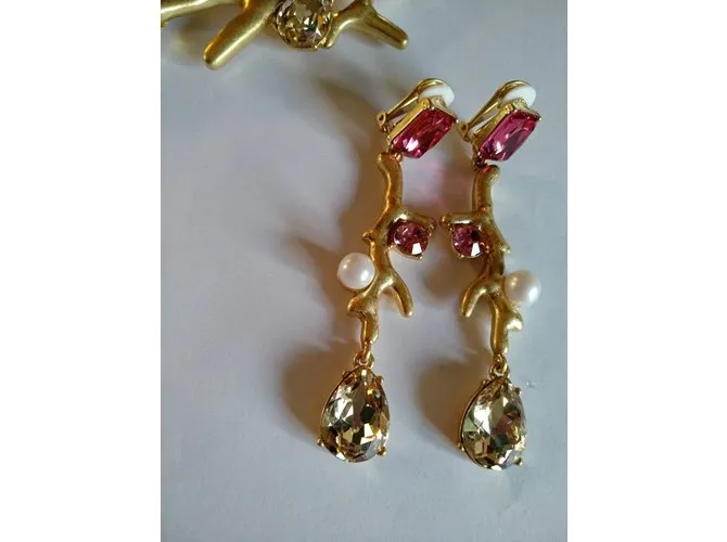 Oscar de la Renta Conjuntos de joyería Rosa 