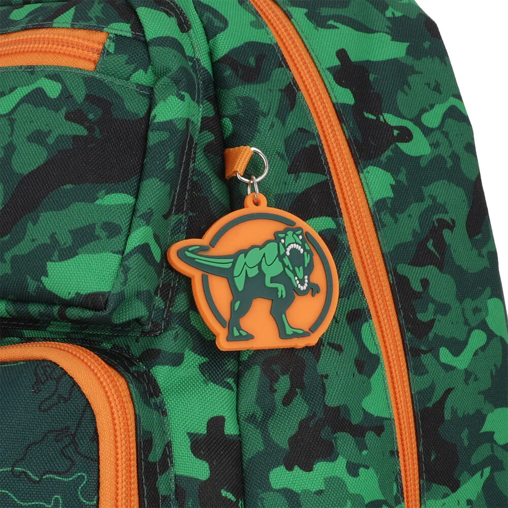 Pack Mochila con ruedas Xtrem Run 5XT Dino Verde