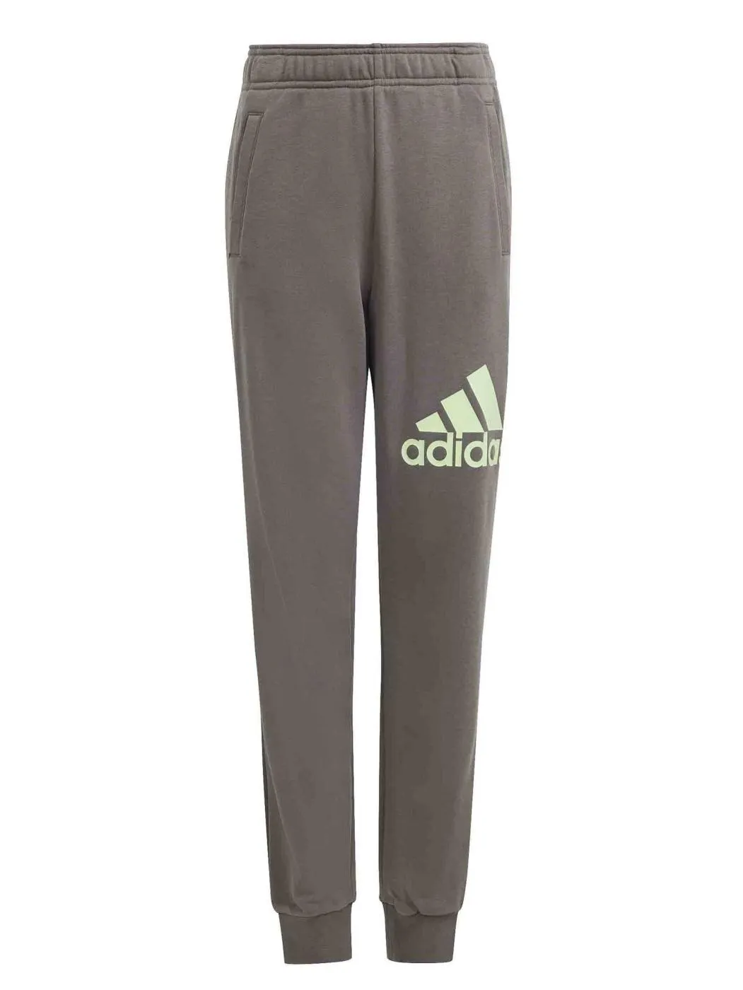 Pantalon Adidas BL FT Gris/Verde Jr