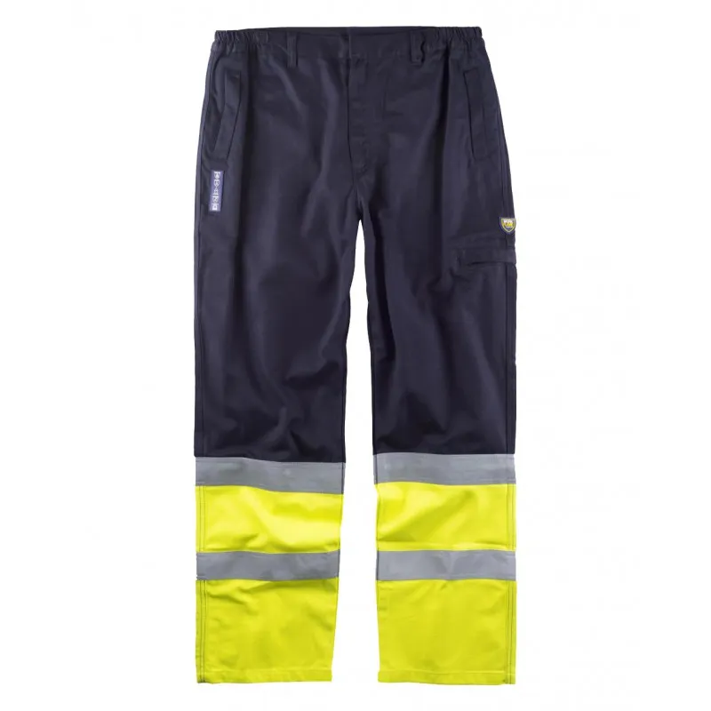 Pantalón de alta visibilidad y protección integral WORKTEAM B1491
