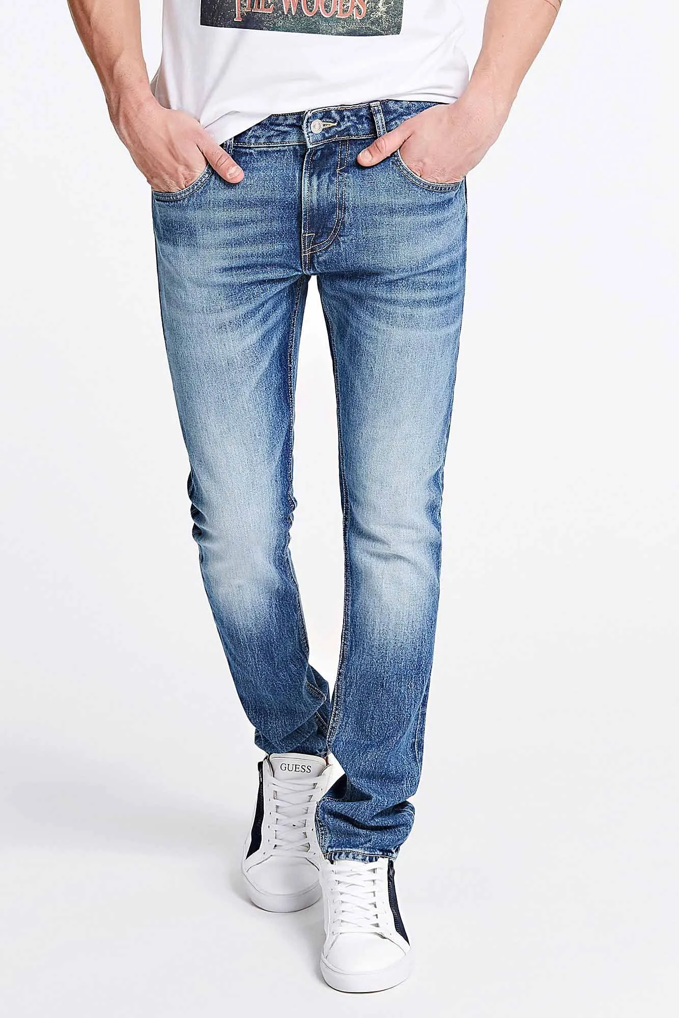 Pantalón para hombre de Guess Jeans – M0YAN1D4322