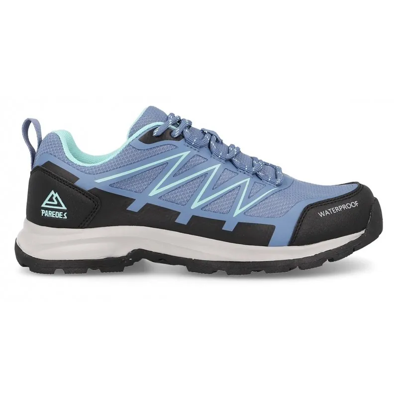 Paredes Zapatillas Trekking Mujer Confort Agrón Azul + Mochila de REGALO