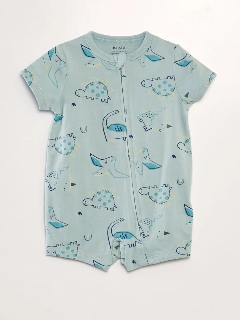 PELELE CON ESTAMPADO  AZUL