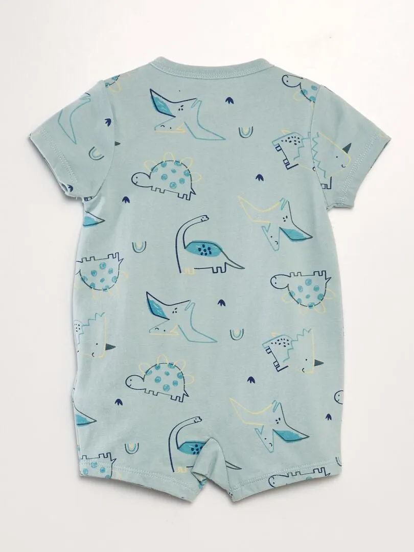 PELELE CON ESTAMPADO  AZUL