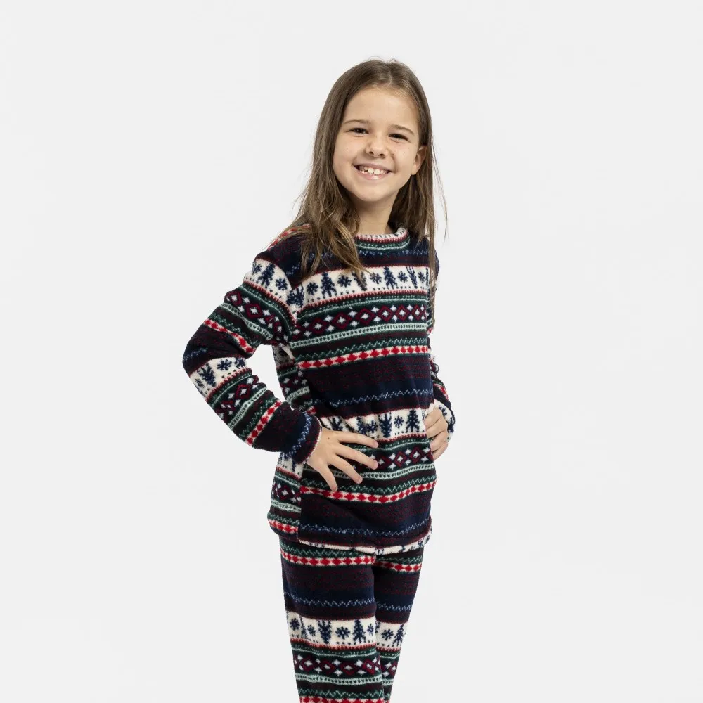 Pijama coral niño/a Christmas
