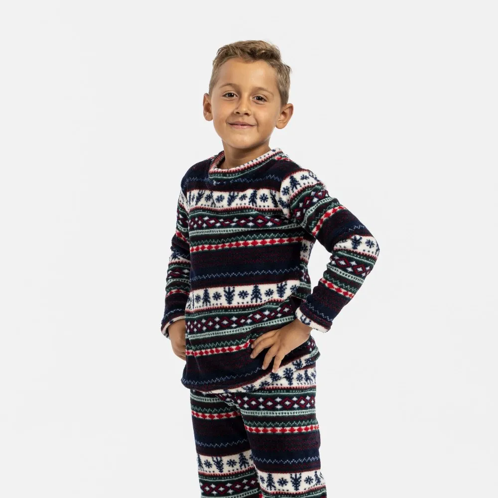 Pijama coral niño/a Christmas
