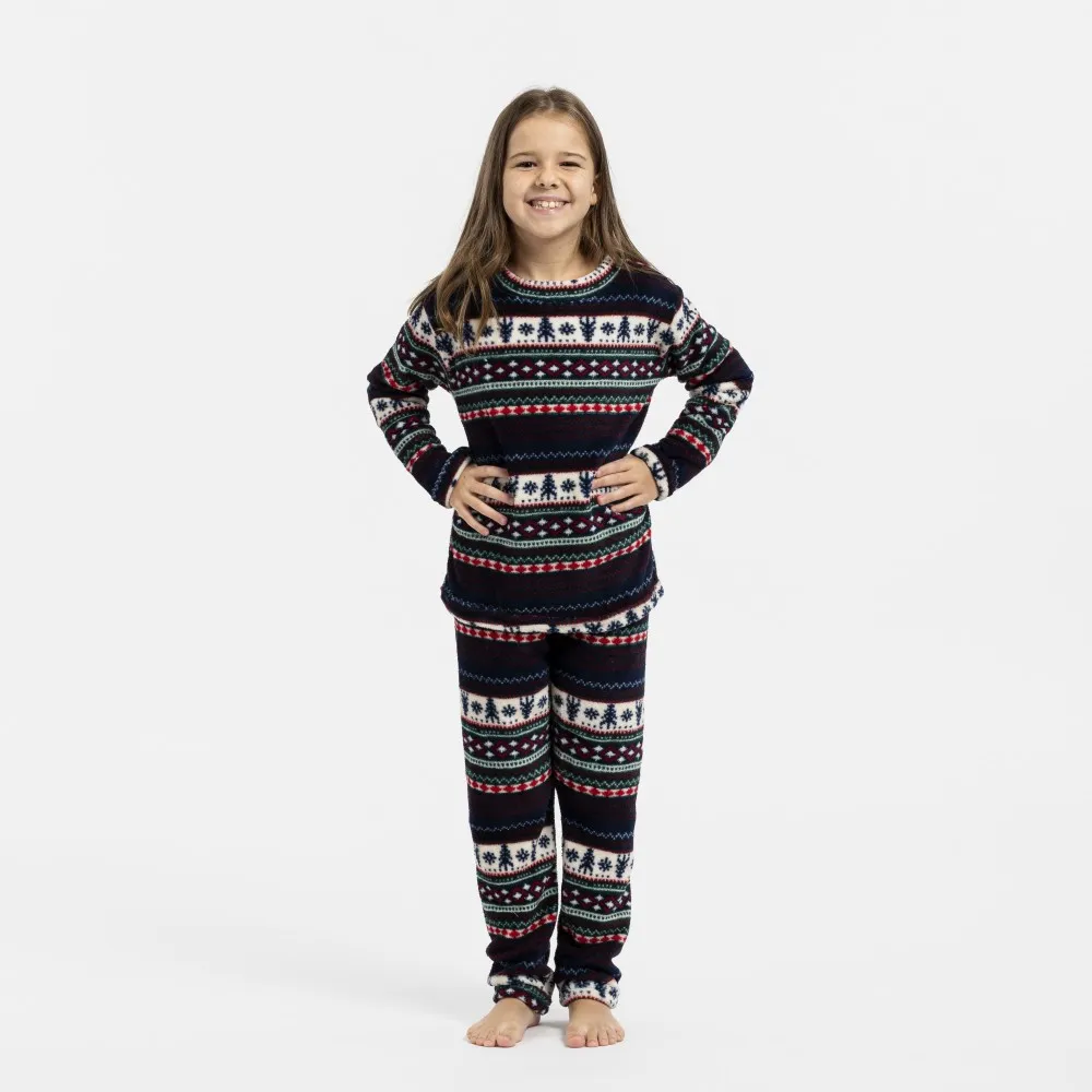 Pijama coral niño/a Christmas