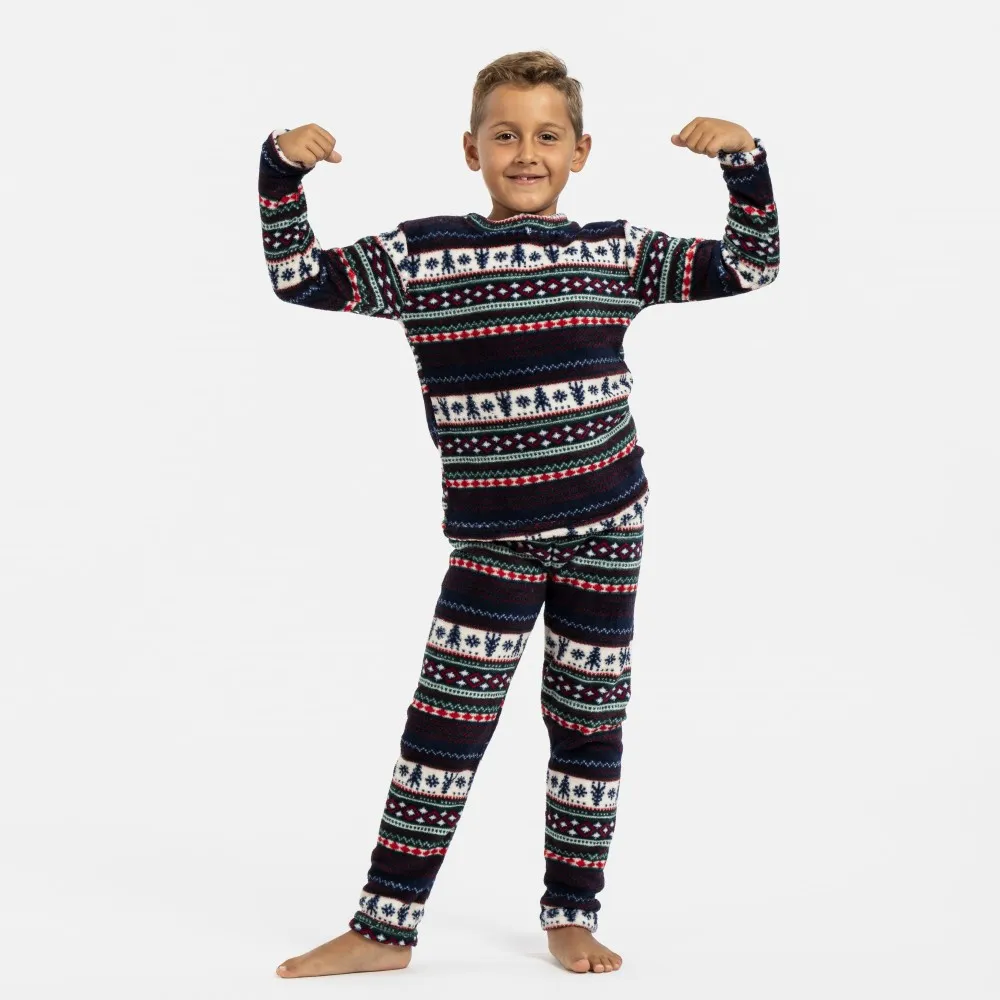 Pijama coral niño/a Christmas