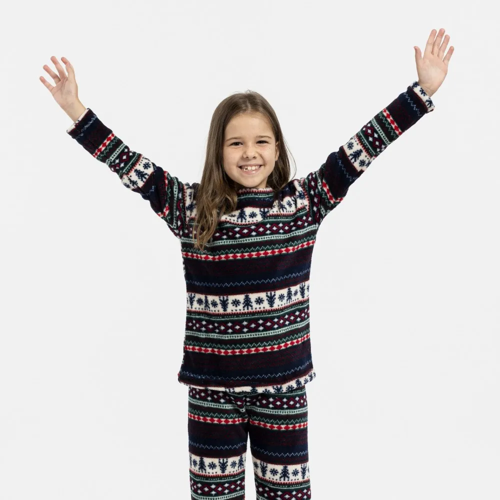 Pijama coral niño/a Christmas
