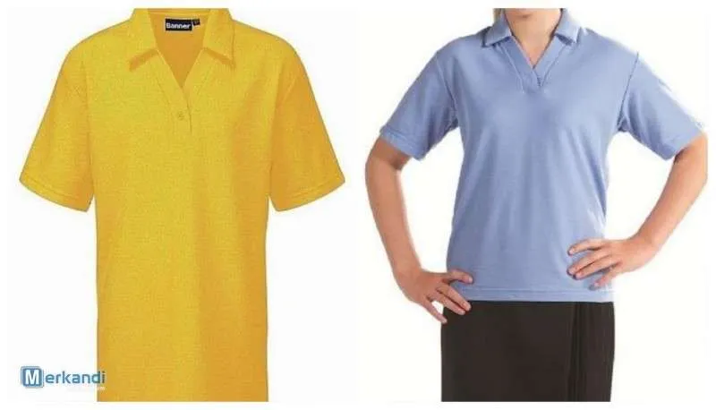 Polo de mujeres y niños, de moda. Tres colores