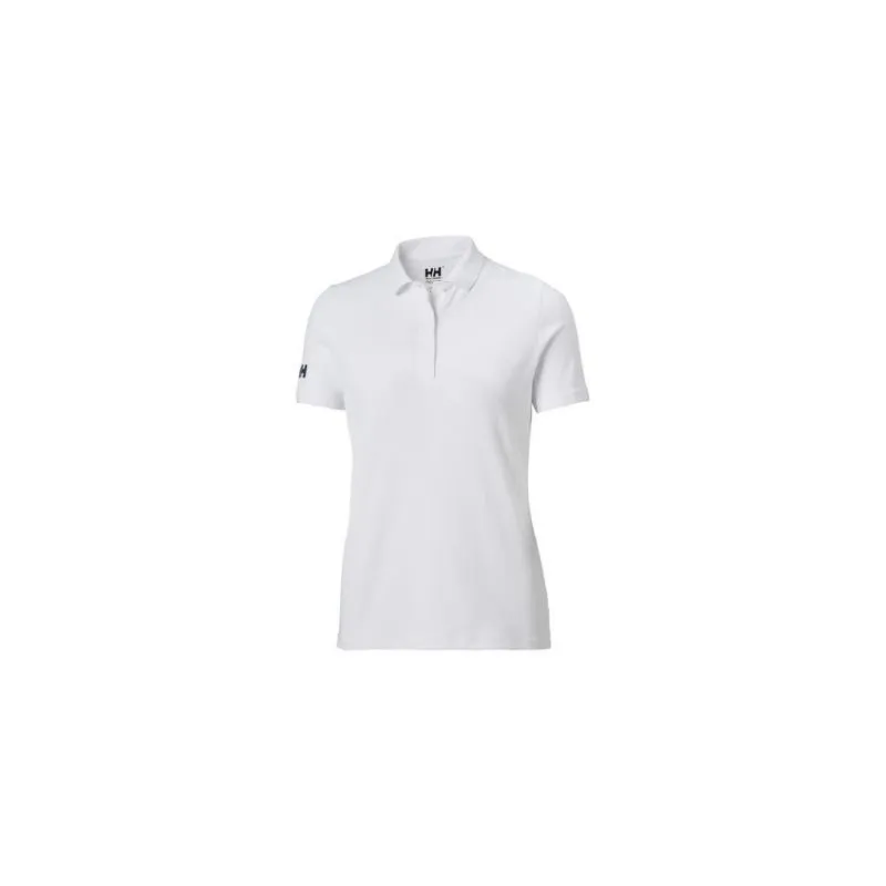 POLO HELLY HANSEN CREW TECH QUICKDRY (BLANCO) MUJER