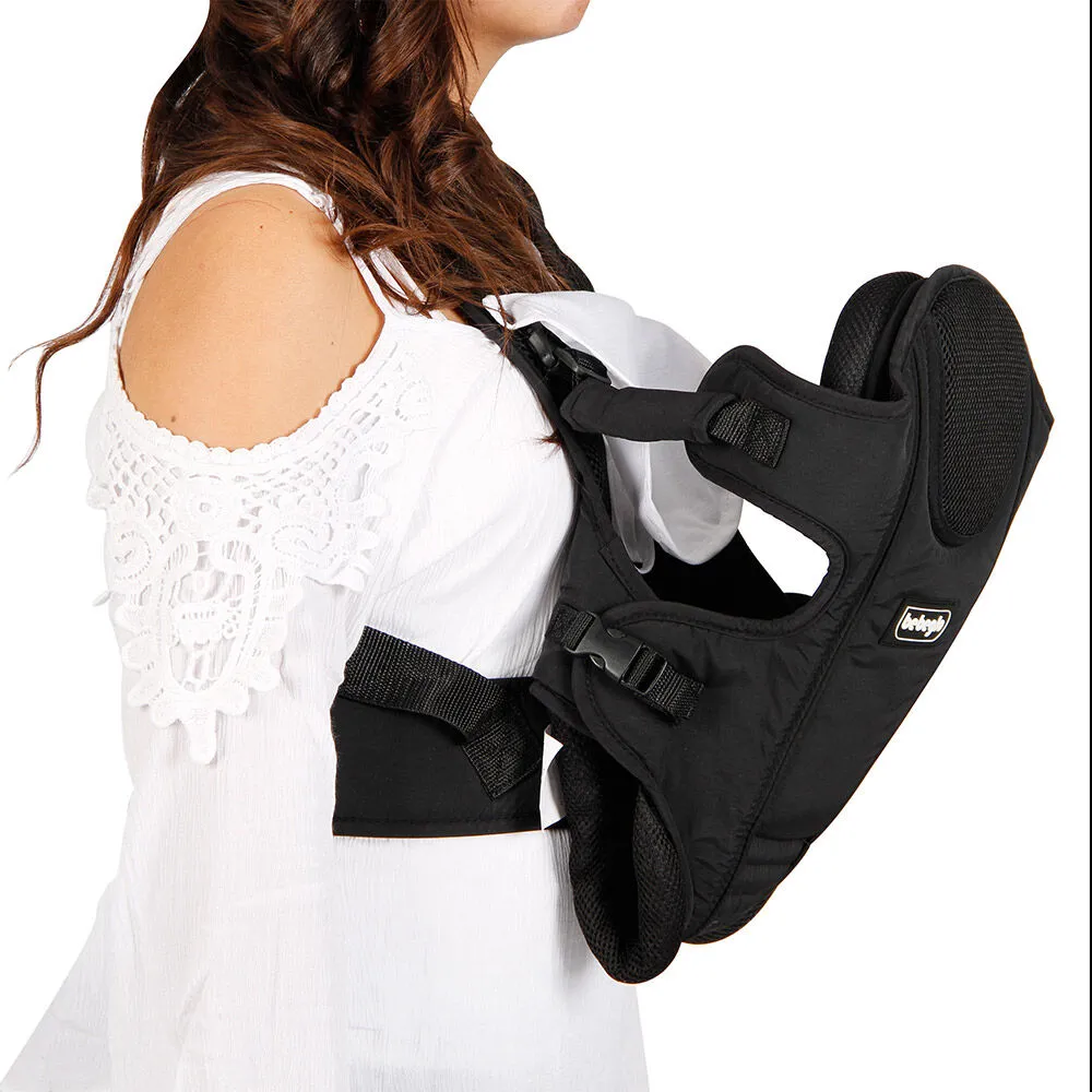 PORTA BEBE MOCHILA BEBEGLO RS801403 NEGRO
