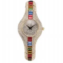 Reloj para mujer women's Watch 30mm Small Womens Watch Shockproof Waterproof Ladies Metal Watch bracelets Rhinestone Watches