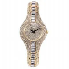 Reloj para mujer women's Watch 30mm Small Womens Watch Shockproof Waterproof Ladies Metal Watch bracelets Rhinestone Watches