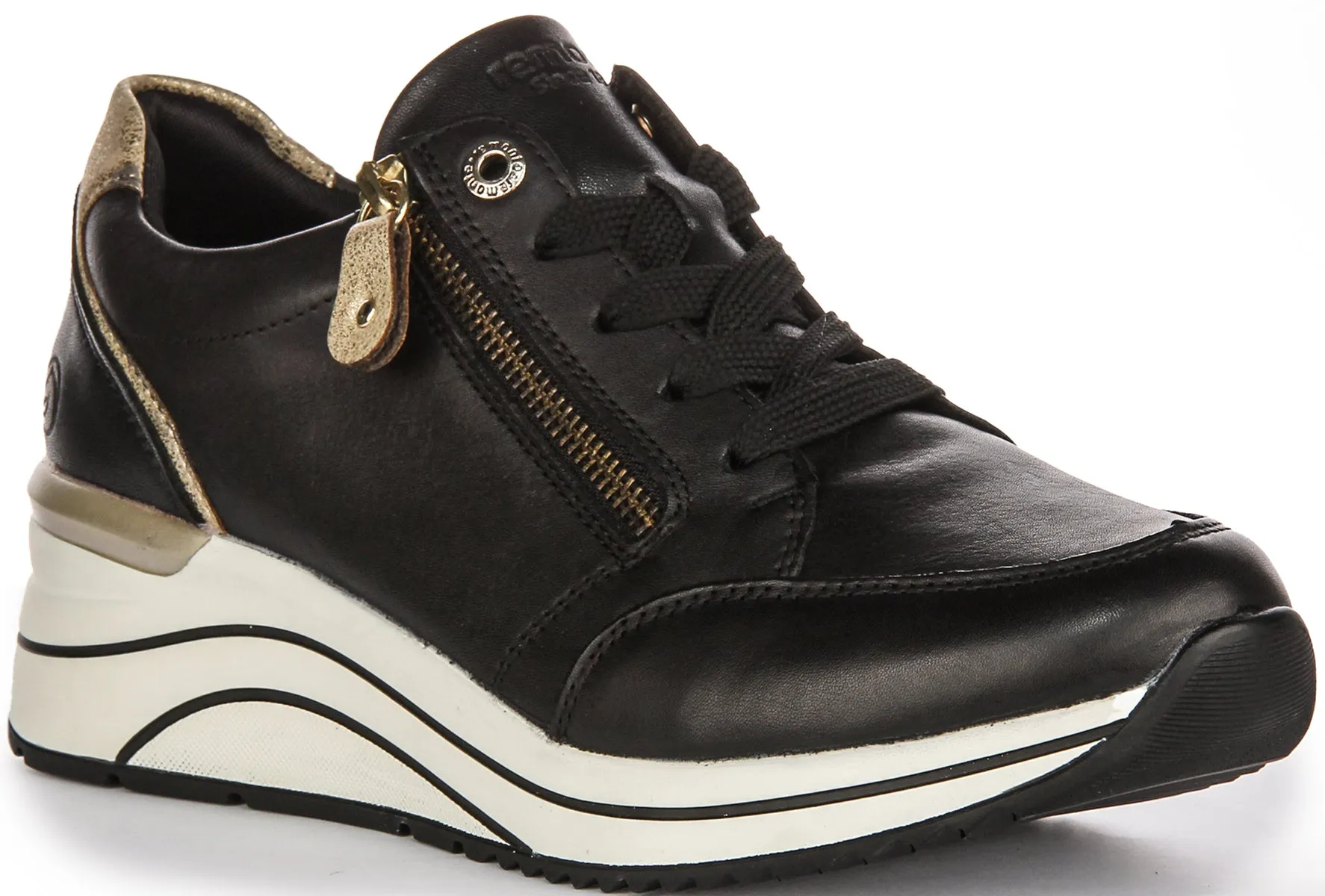 REMONTE D0T0301 IN BLACK GOLD FOR WOMEN