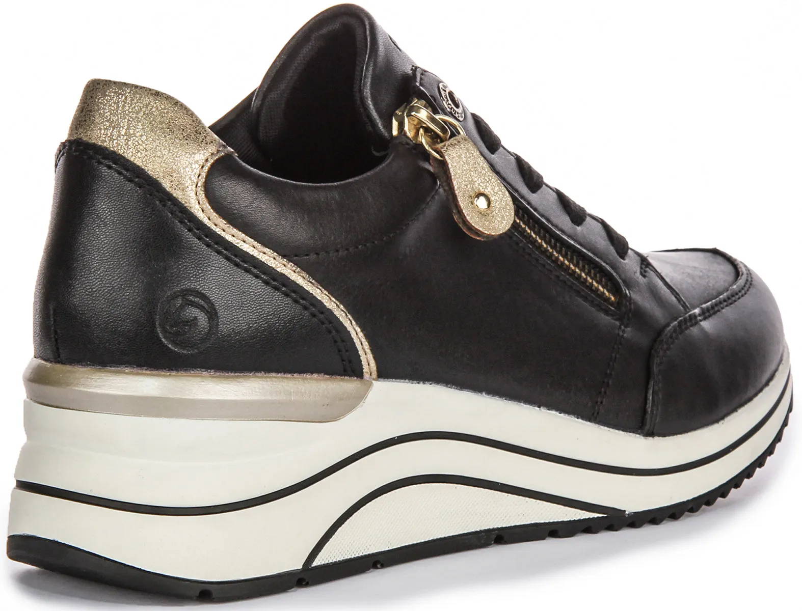 REMONTE D0T0301 IN BLACK GOLD FOR WOMEN