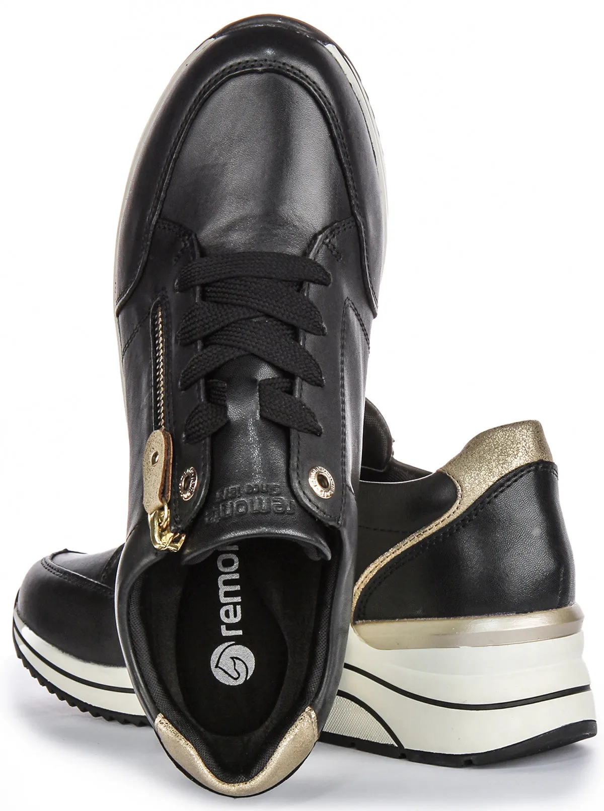 REMONTE D0T0301 IN BLACK GOLD FOR WOMEN