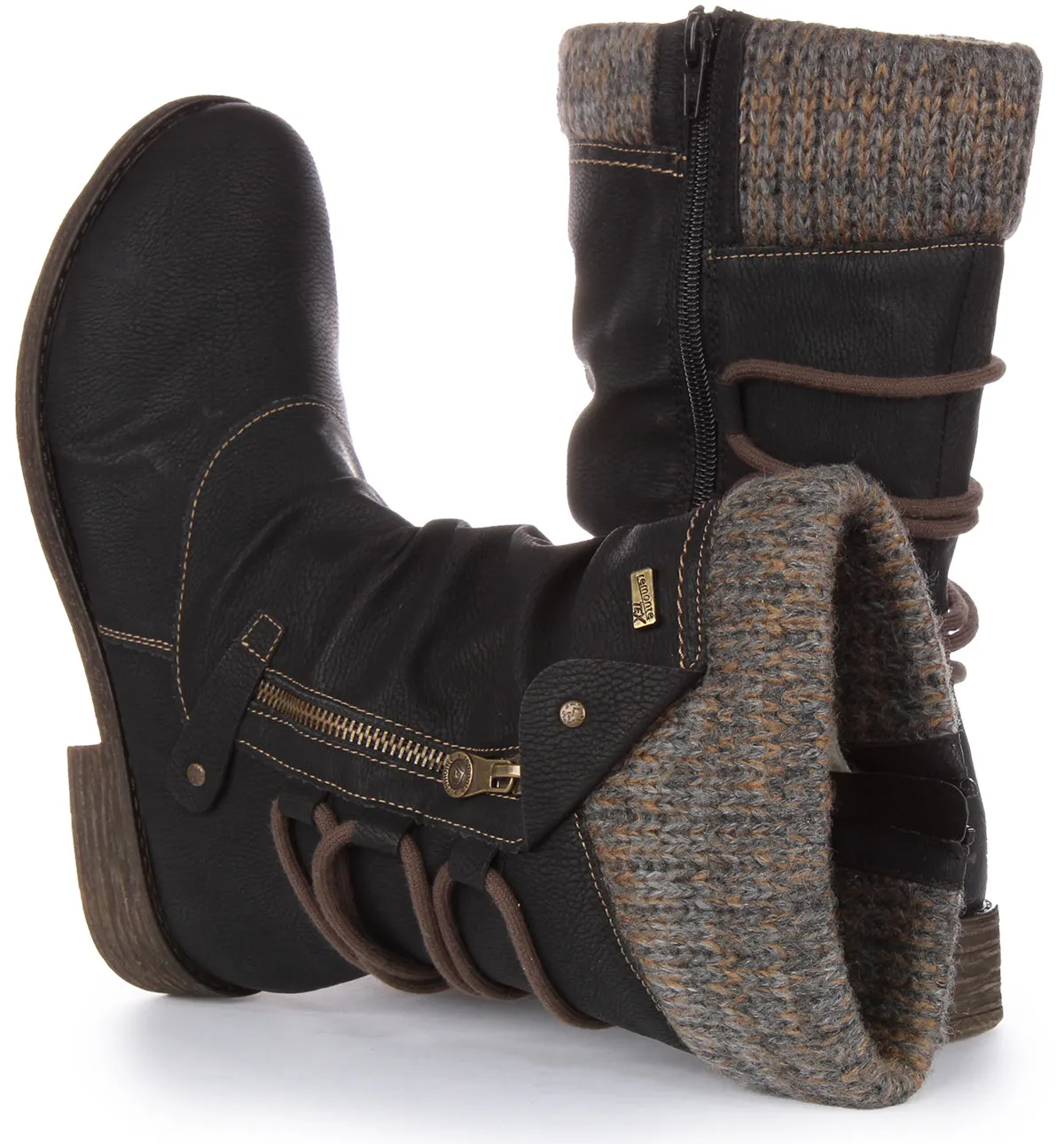REMONTE ERIN D807025 IN BROWN FOR WOMEN