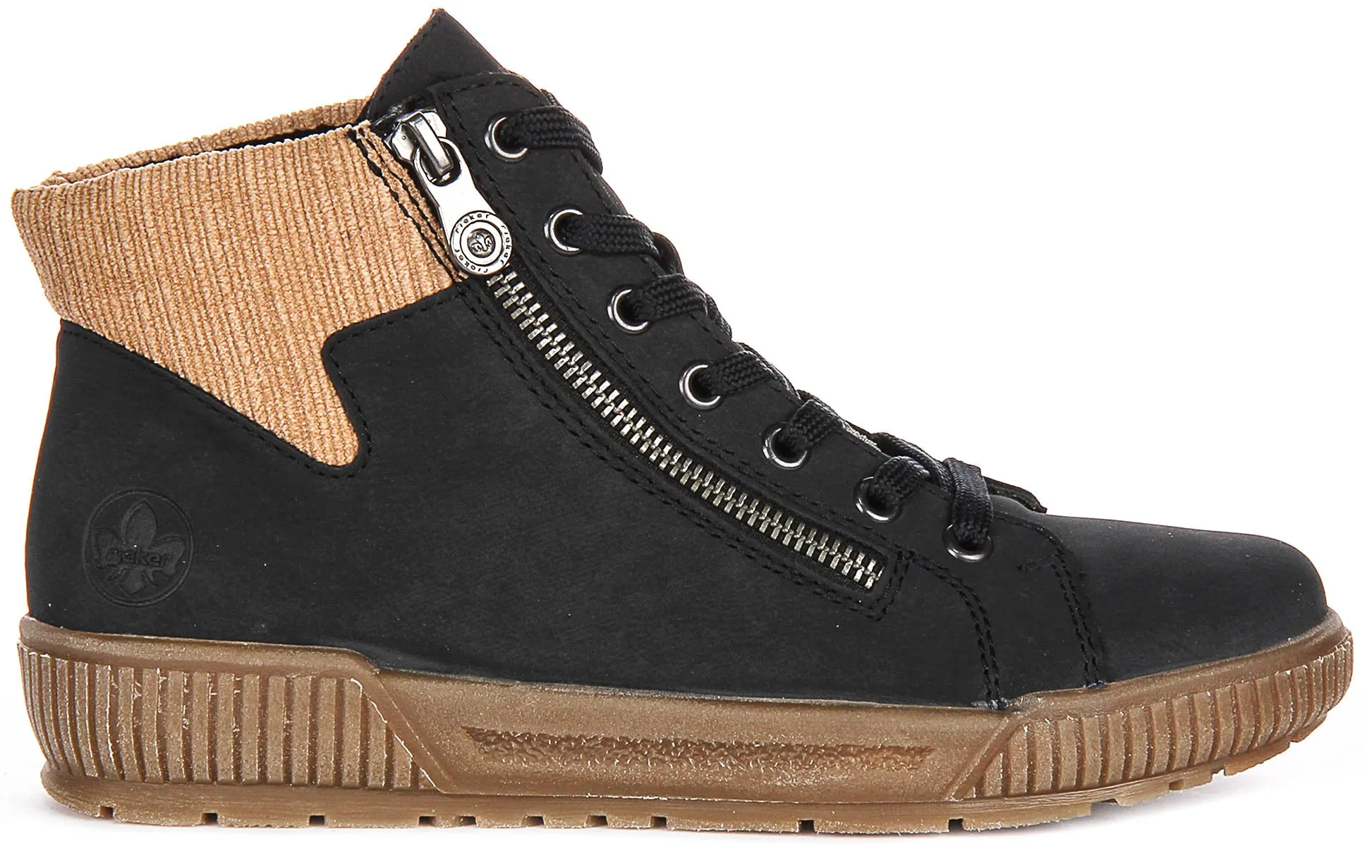 RIEKER N070915 IN BLUE BEIGE FOR WOMEN