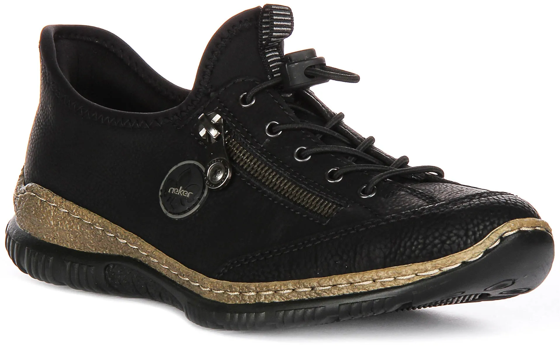 RIEKER N326701 IN BLACK FOR WOMEN