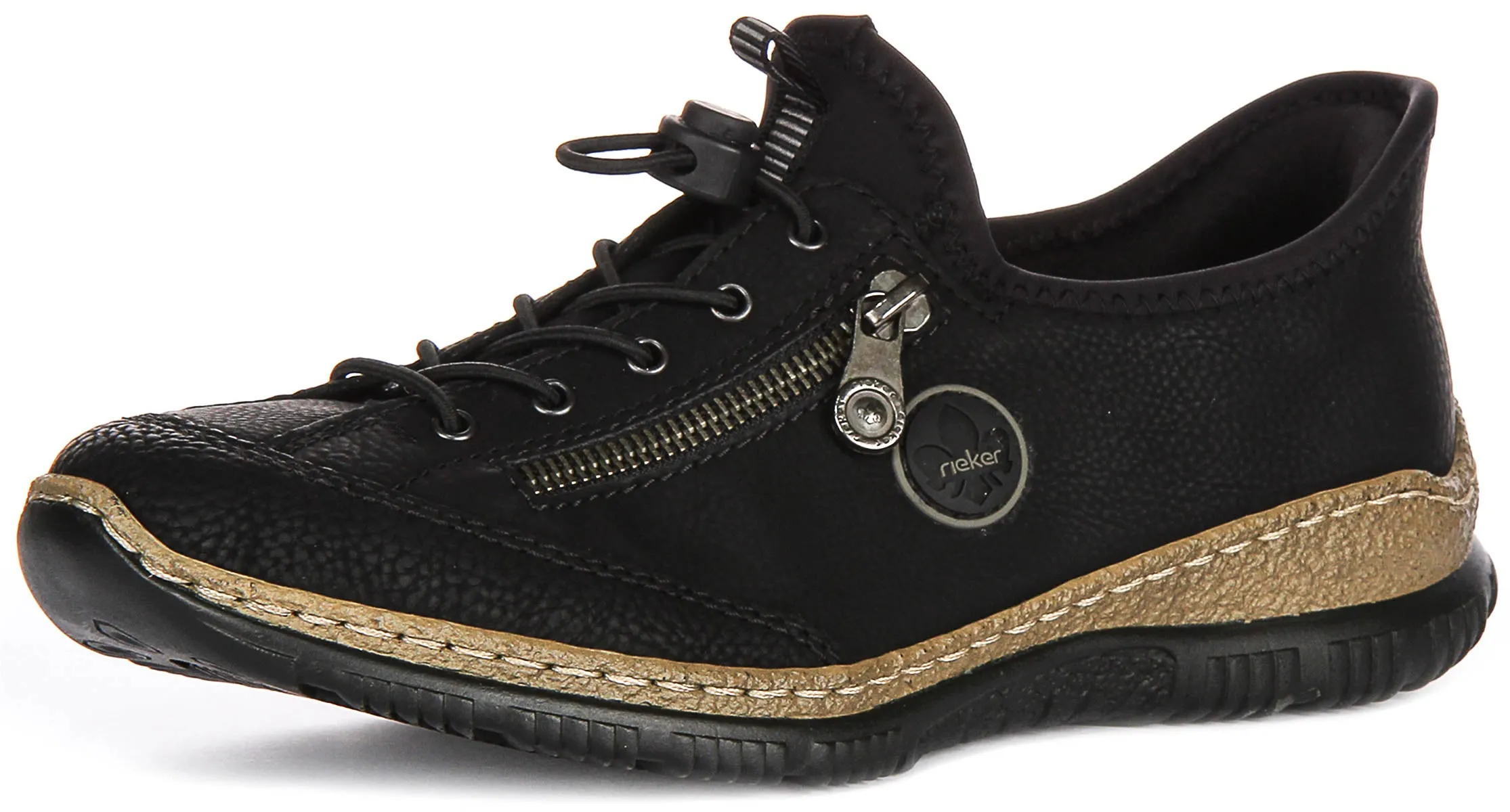 RIEKER N326701 IN BLACK FOR WOMEN