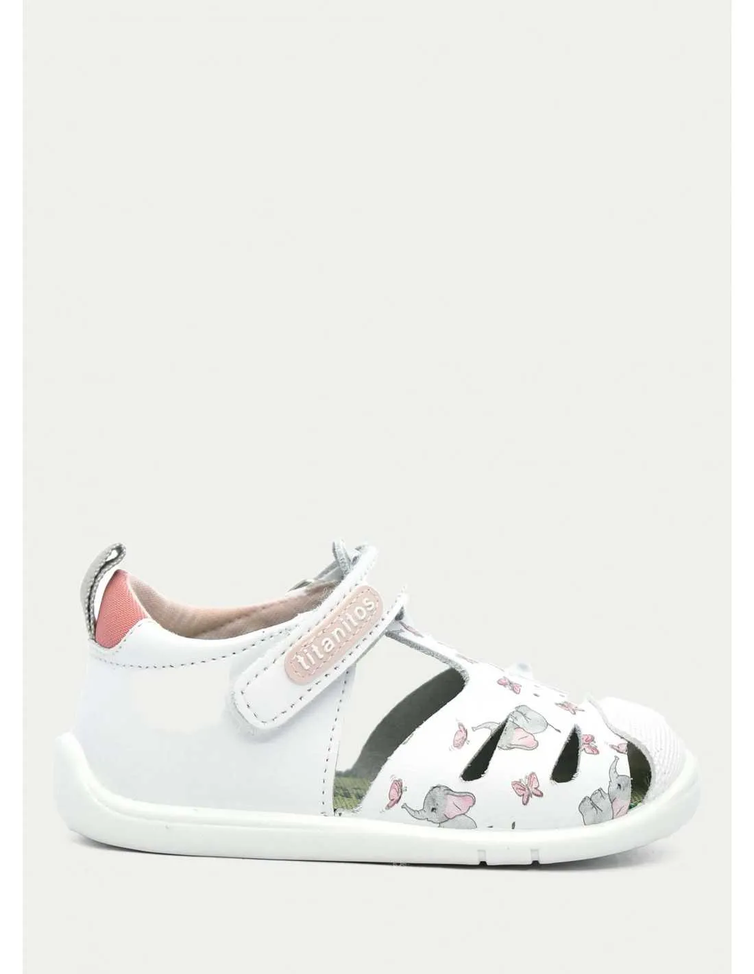 SANDALIAS TITANITOS ELEFATIM BLANCO 