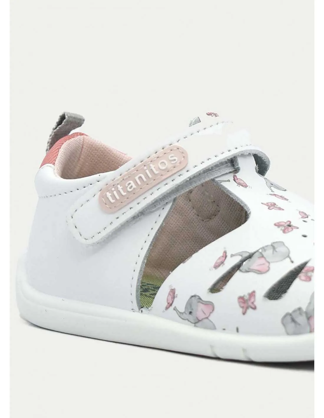 SANDALIAS TITANITOS ELEFATIM BLANCO 