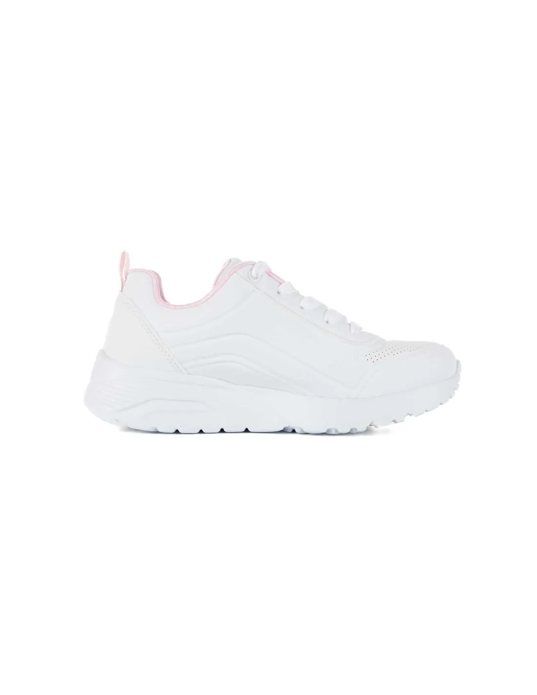 SKECHERS  ZAPATILLAS BLANCAS EASY ZIP 310387 NIñA