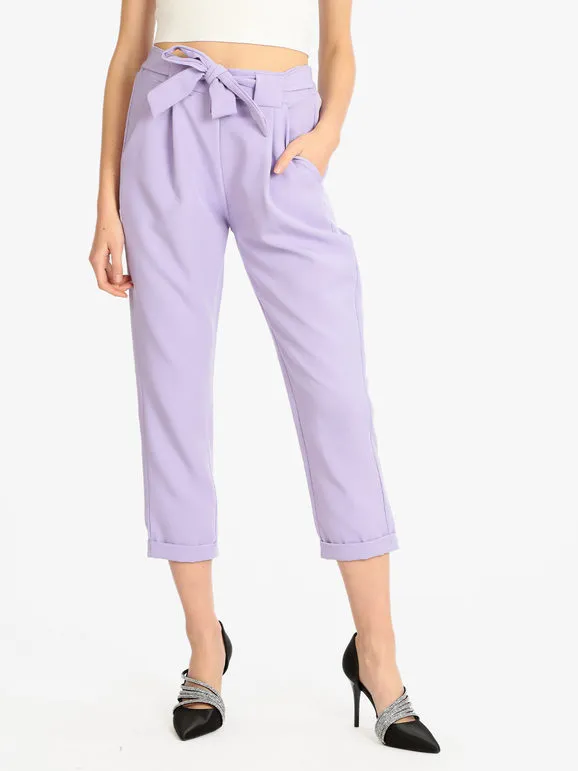 Solada Pantalón de mujer con lazo