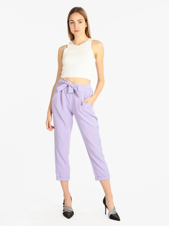 Solada Pantalón de mujer con lazo