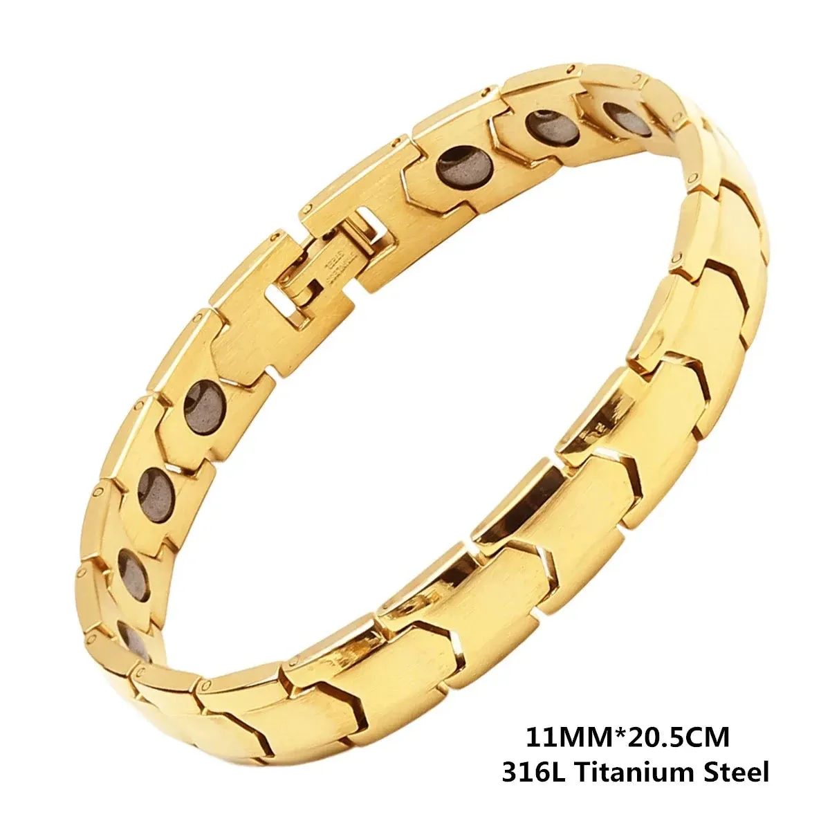 Strong Magnetic Titanium Steel Bracelets Magnetic Therapy Bracelet for men and women