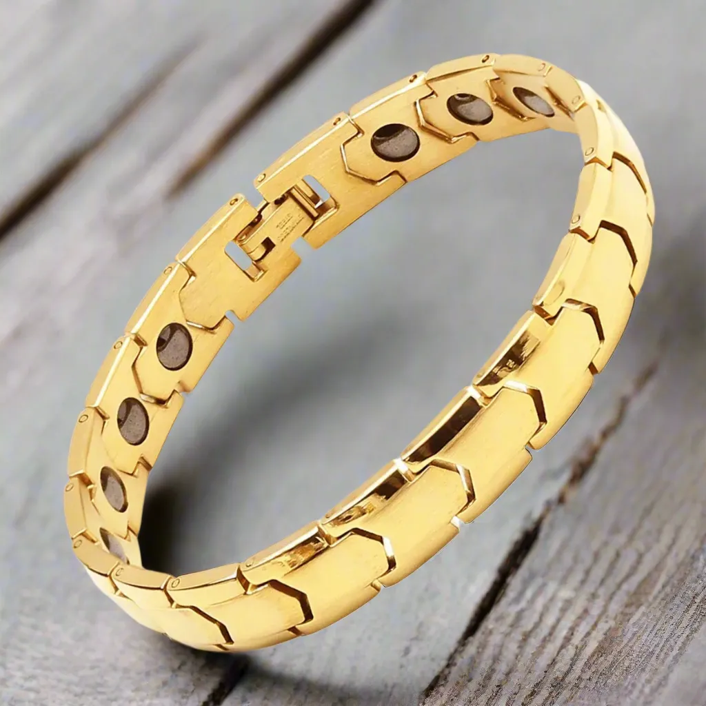 Strong Magnetic Titanium Steel Bracelets Magnetic Therapy Bracelet for men and women