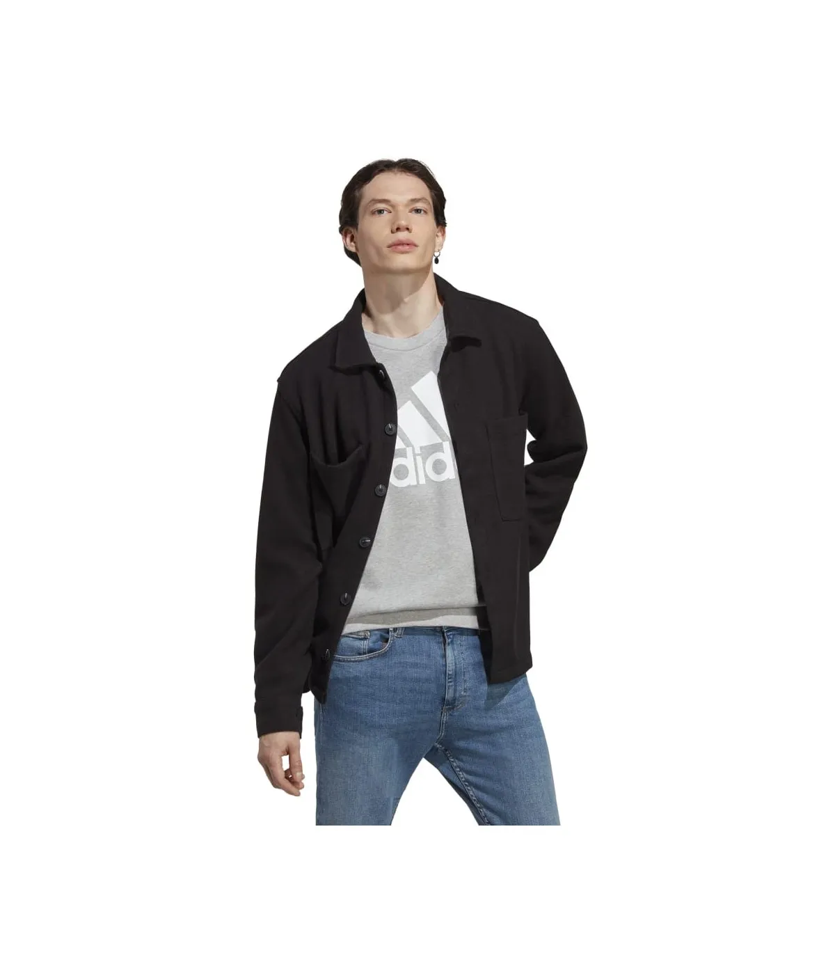 Sudadera Adidas Essential Logo French Terry
