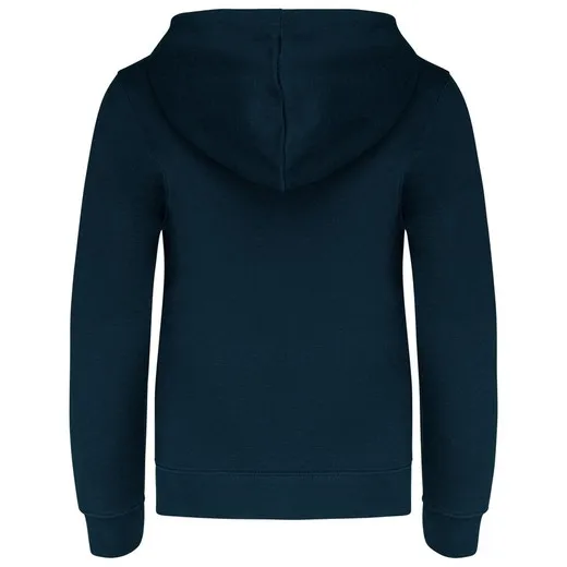 Sudadera capucha y cremallera niños